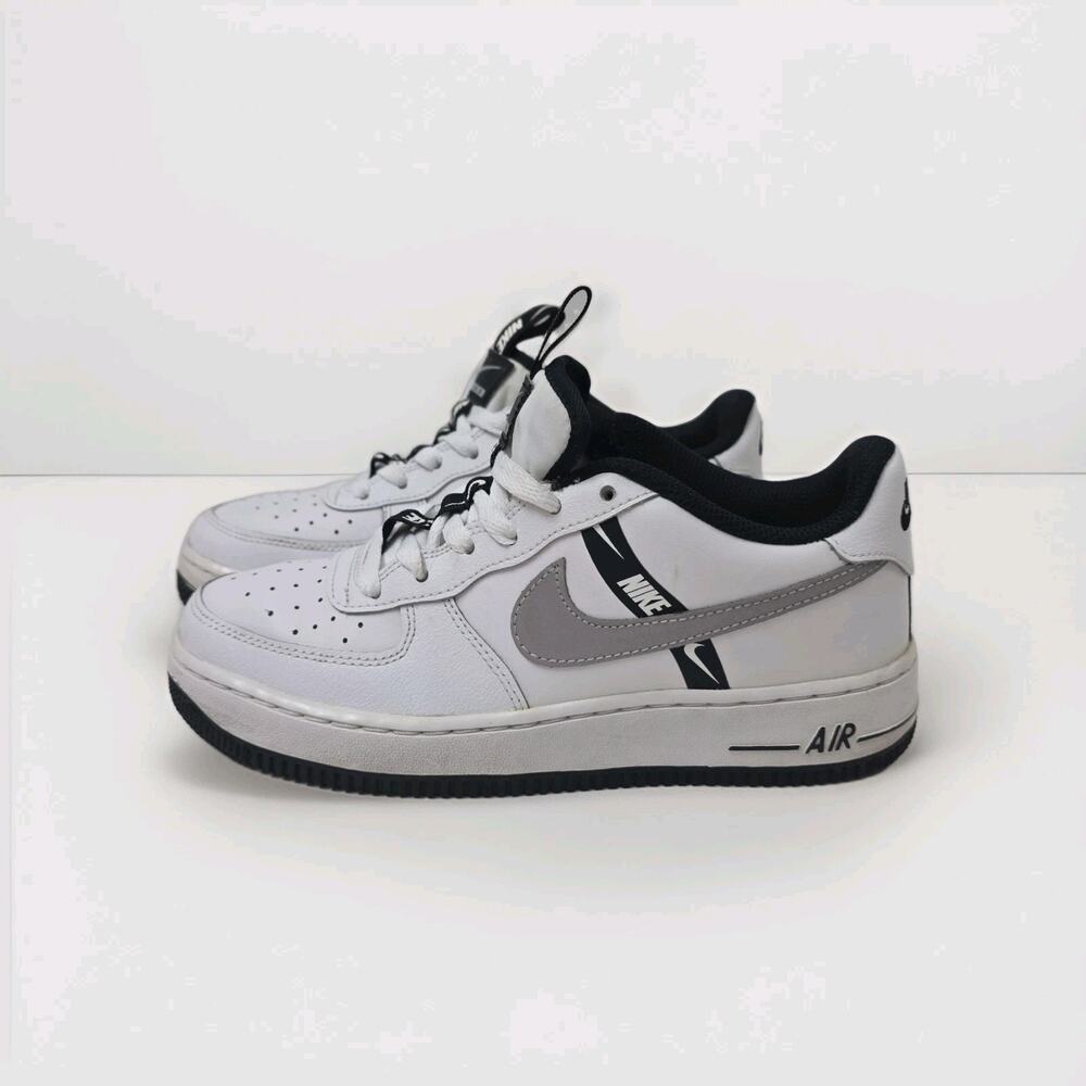 Nike Air FORCE 1 LV8 KSA (GS) WHITE-BLACK SZ 6.5Y [CT4683-100]